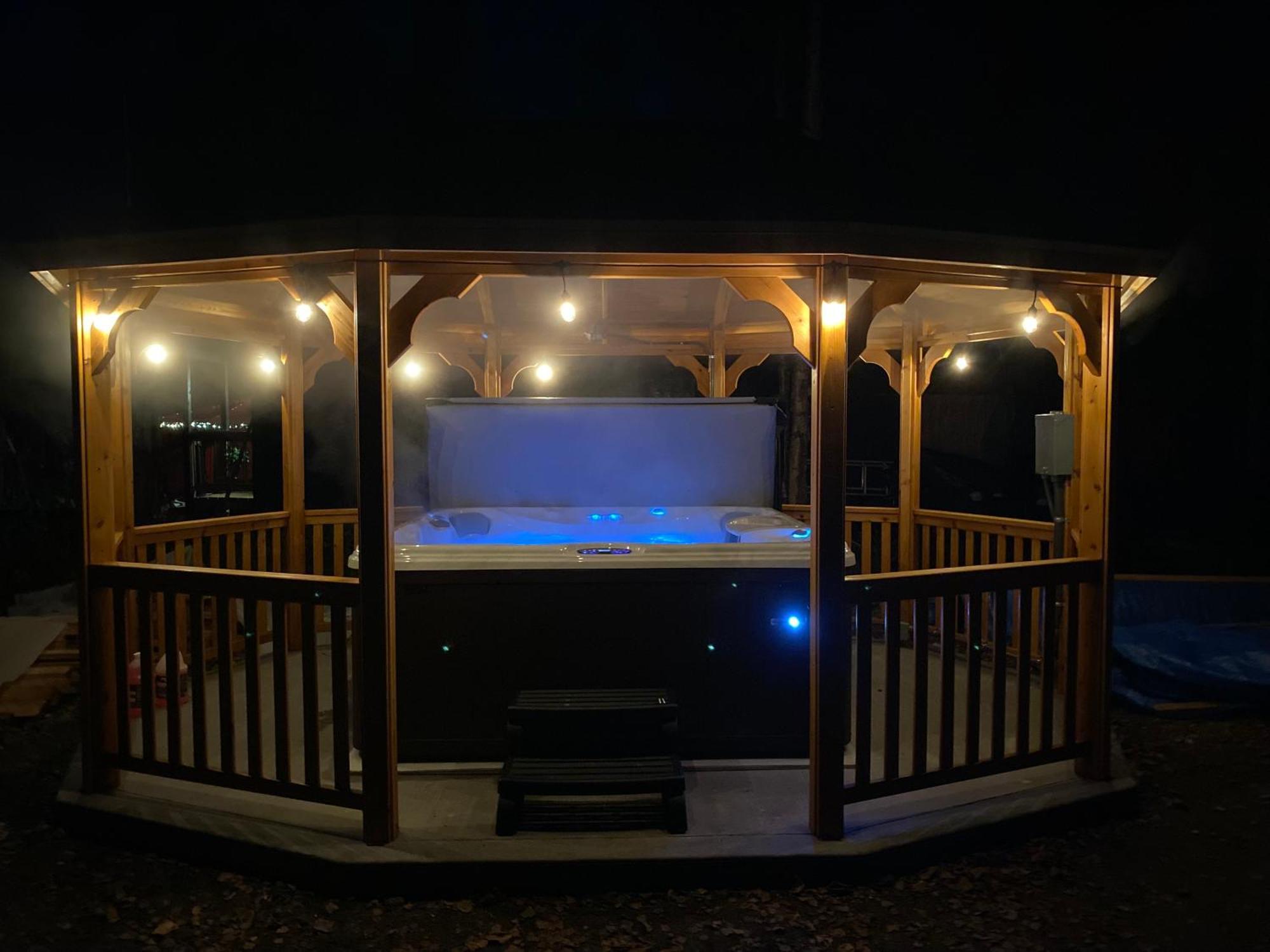 Talkeetna Log Cabin With Hot Tub Unit 2 Exterior foto